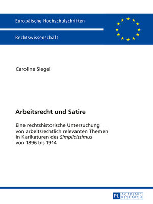 cover image of Arbeitsrecht   und Satire